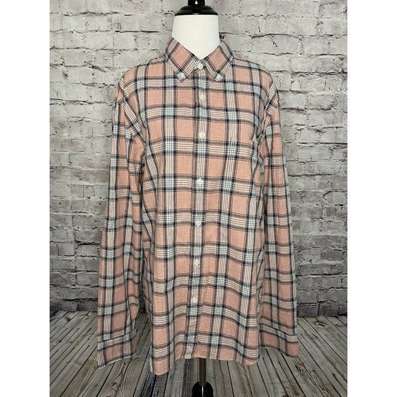 J Crew H1106 Plaid Button Heathered Slim Shirt‎ - Picture 2 of 12